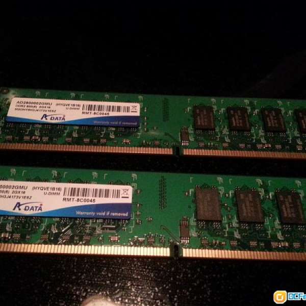 DDR2-800 ( 2GB x 2 )(A-data)