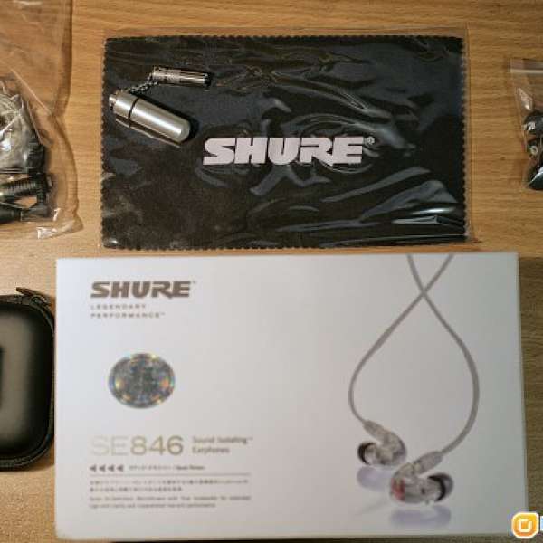 95新 Shure SE846 Full Set 四單元耳機