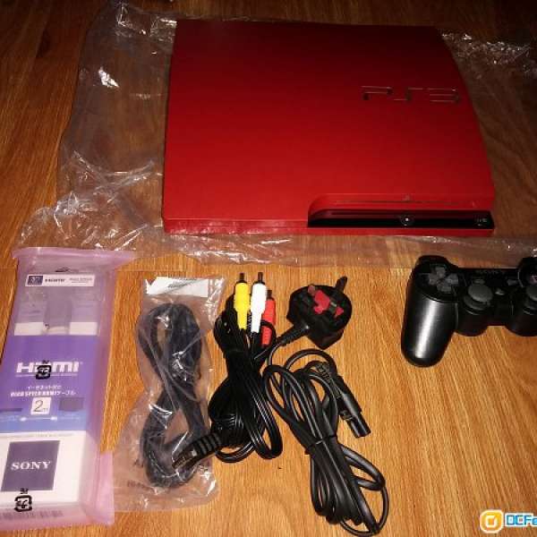 激新PS3 silm 320GB(3012B)紅色