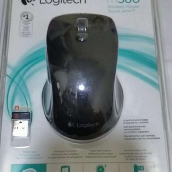 全新未開封Logitech M560 無線滑鼠