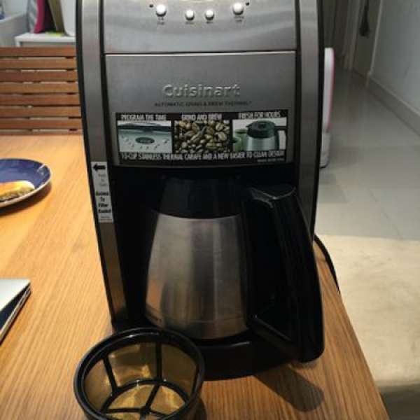 八成新名牌 Cuisinart 咖啡機