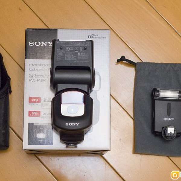 Sony F20M, F43M 閃光燈