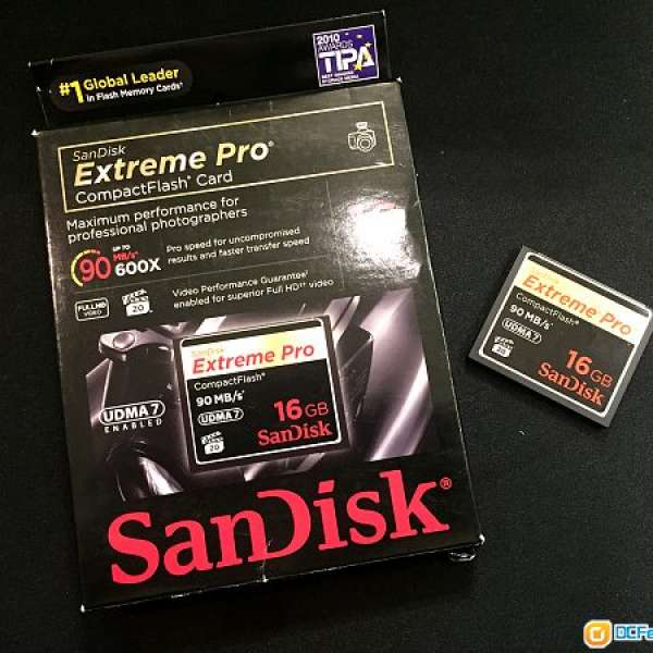 SanDisk ExtremePro 16G CF Card 90MB/s 600x