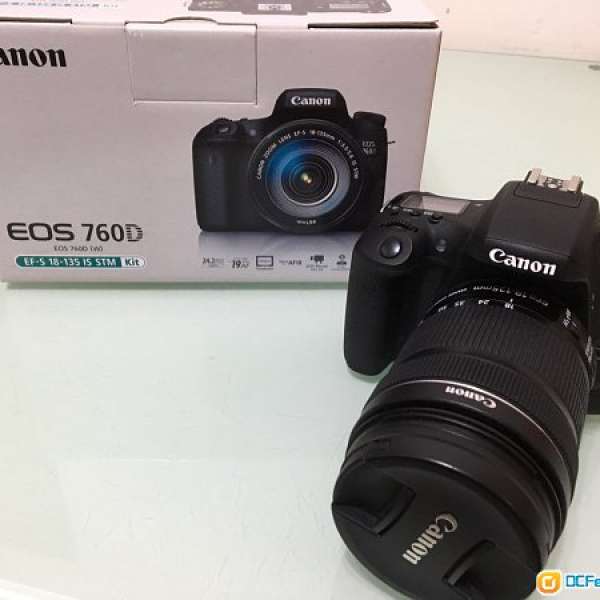 Canon EOS 760D + EF-S 18-135 IS STM鏡