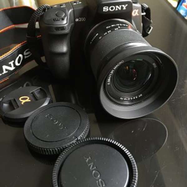 Sony A200 連鏡頭99%new
