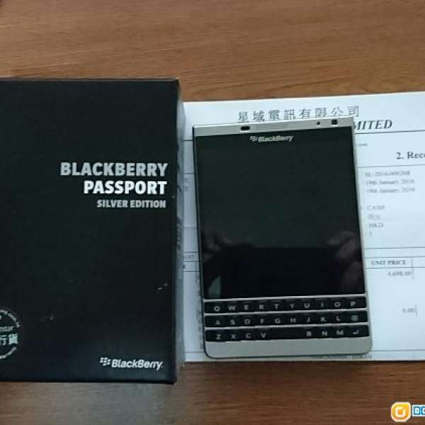 黑莓blackberry passport silver edition 極新