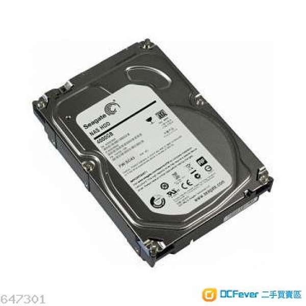 Seagate NAS 4TB HDD