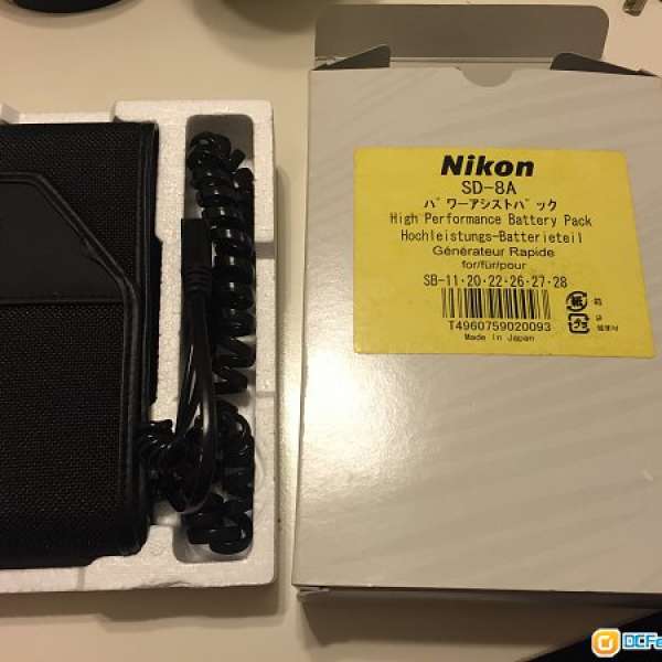 極新 Nikon SD-8A 原廠閃燈電箱