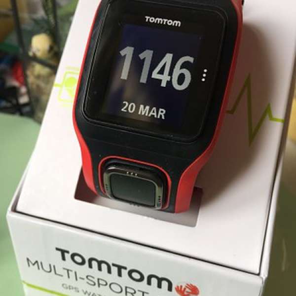 TomTom Multi-sport Cardio 心跳腕式錶+GPS定位