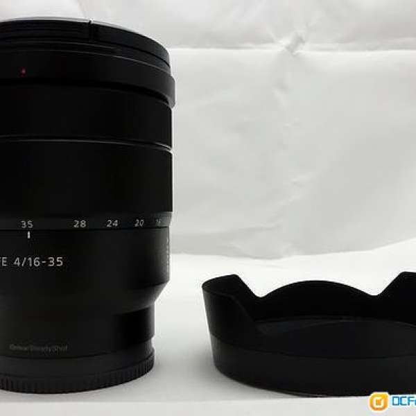 Sony sel1635 FE 16-35 f4 lens