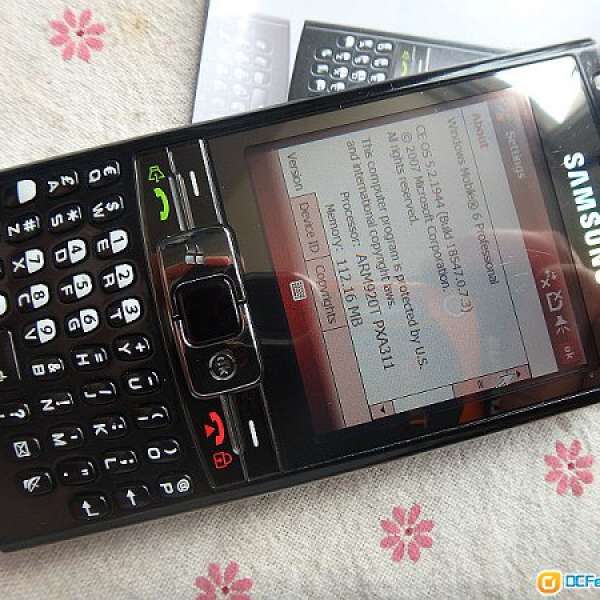 Samsung SGH-i780 Windows Mobile Qwerty SmartPhone + 兩電