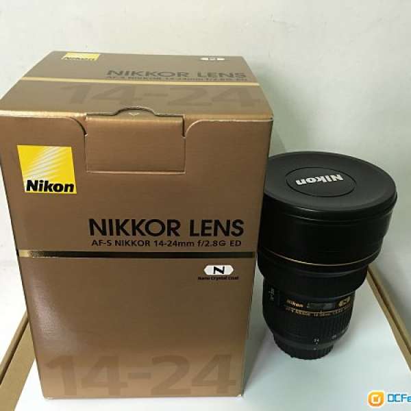 96%新 Nikon AF-S 14-24mm f/2.8G ED