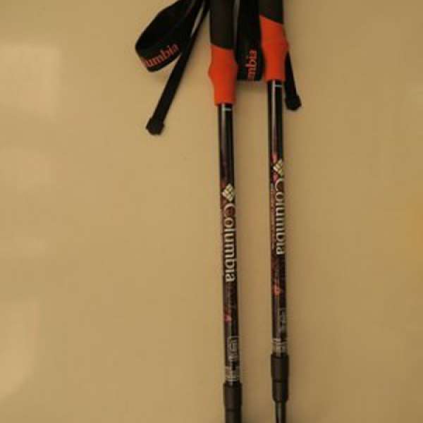 A pair of Columbia Hiking Stick (60-130cm) 190g