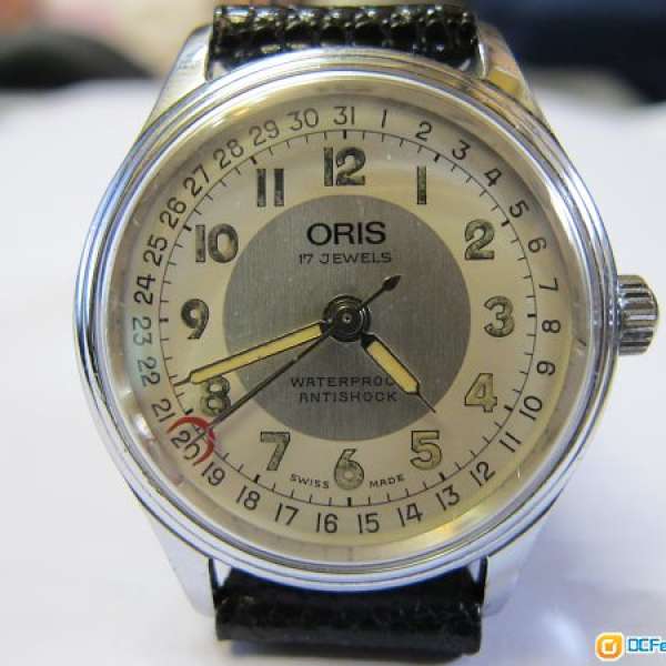 Swiss Oris 义日曆 上鍊錶