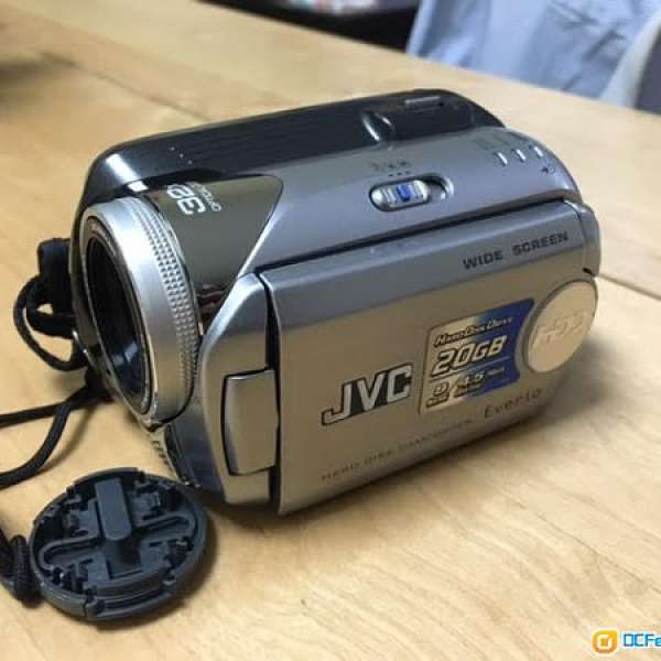 JVC 硬碟(20GB)攝錄機全套連三電