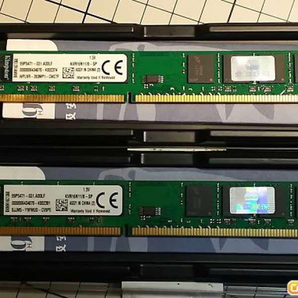 Kingston KVR16N11/8 DDR3 1600MHz PC12800 8GB x 2