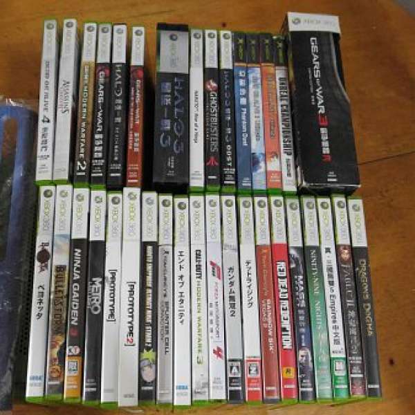 95% Xbox360 halo3特別版機連35隻game