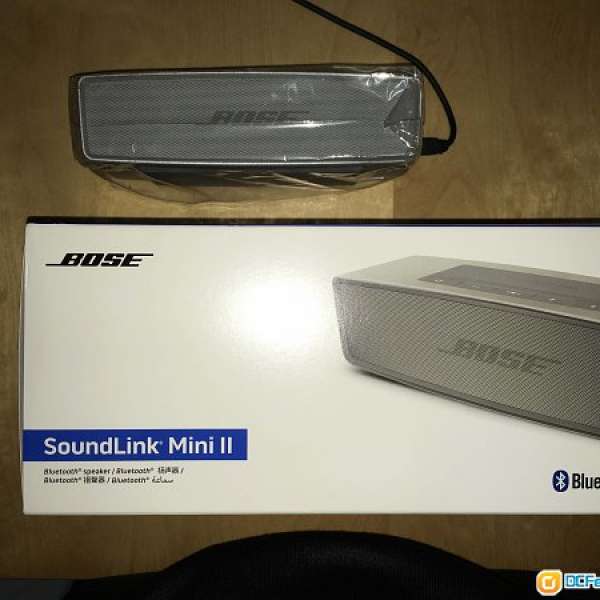 Bose Soundlink Mini II 銀色 九成新 行貨 有盒有單