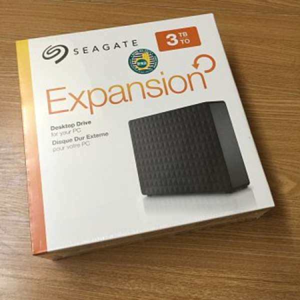 全新 Seagate 3.5" USB 3.0 外置硬碟