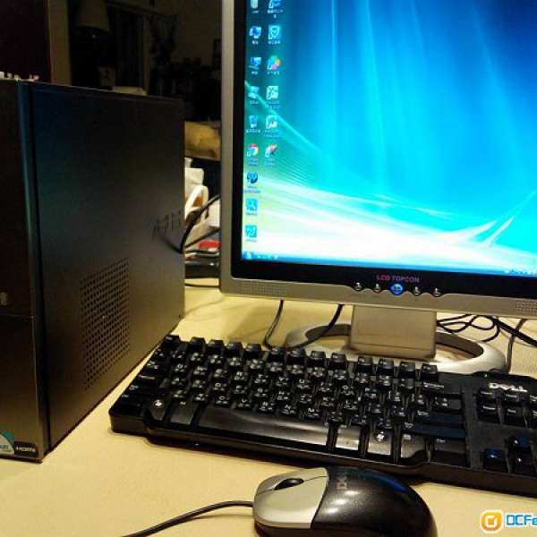 ASUS電腦一套連500G harddisc 送keyboard and Mouse