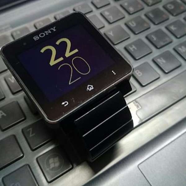 90% Sony SmartWatch 2 SW2 黑色鋼帶 Black Metal