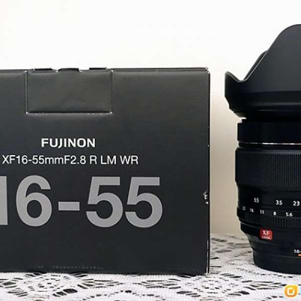 出售超新行貨有保 Fujifilm XF16-55mm F2.8 R LM WR 鏡頭