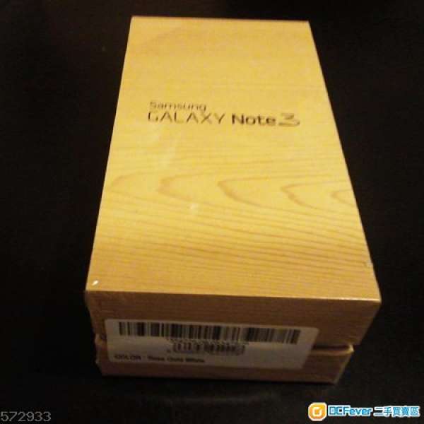 未開盒Samsung GALAXY Note 3 N9005 16GB 4G LTE (黑色)行貨