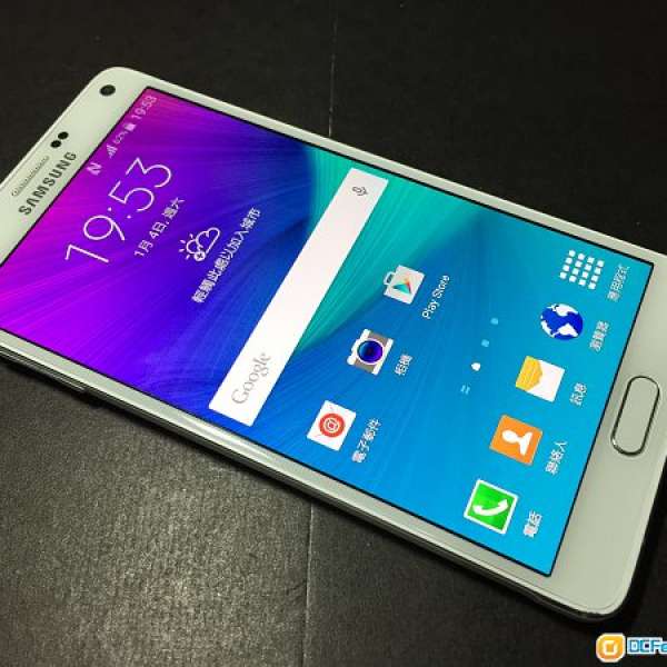 Samsung Galaxy Note 4 N9100 *雙卡版 香港行貨 白色 *90% new !