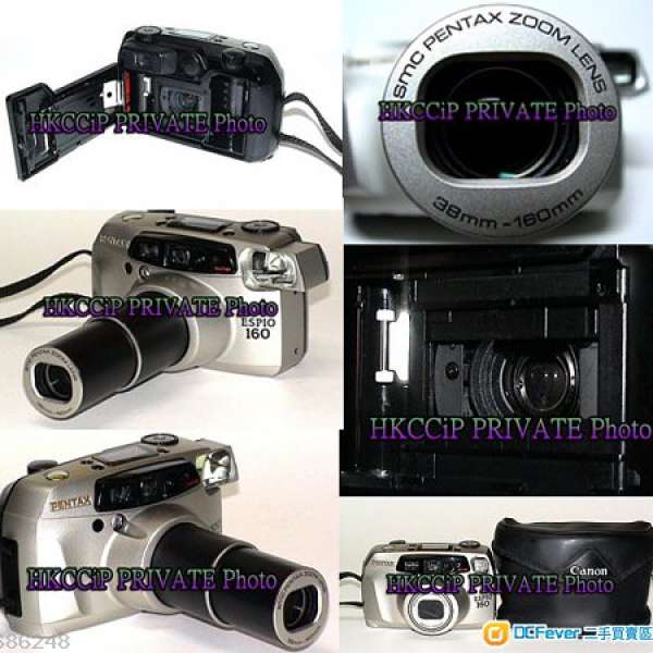 今日出售 PENTAX IQ Zoom 160 QD 賓得高級長炮鏡 135 輕便菲林相機一部