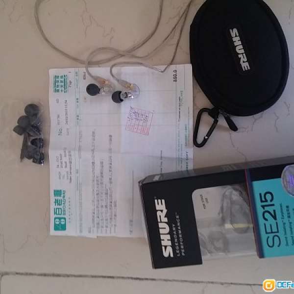 shure se215 透明