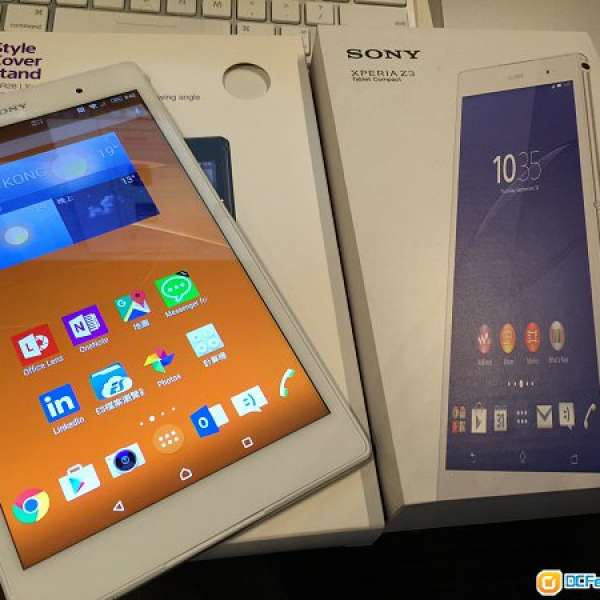 Sony Xperia Z3 Tablet Compact LTE 全套行貨白色保用至2017年2月