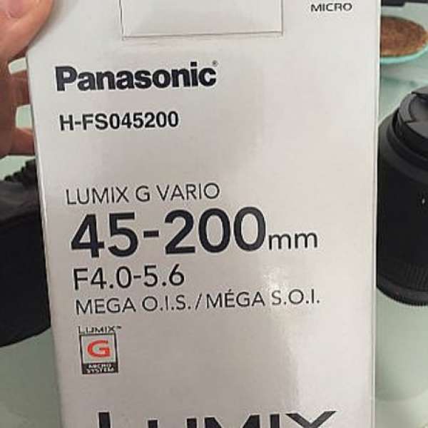 Panasonic LUMIX G VARIO 45-200mm/F4.0-5.6/MEGA O.I.S.