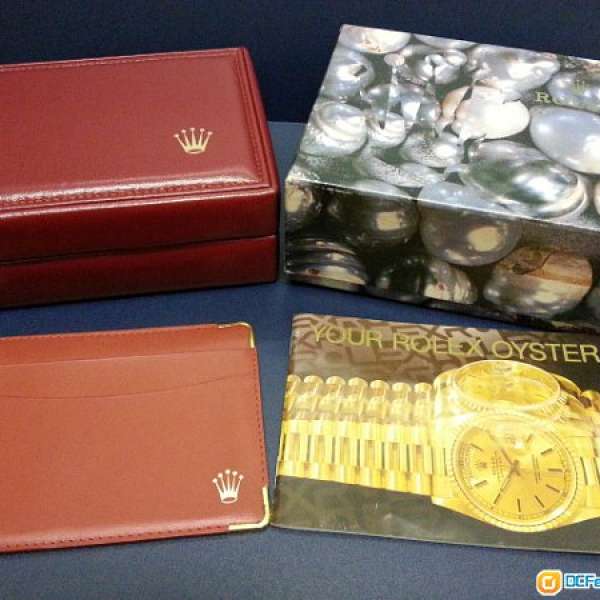 1985年買入 正品勞力士錶盒 (Rolex) 14.00.01 Watch Box