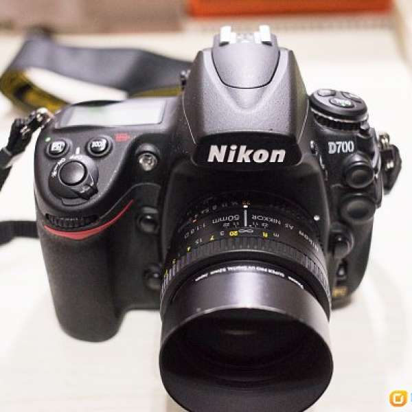 Nikon D700 + Nikon 50mm 1.8D鏡 + 原廠直倒
