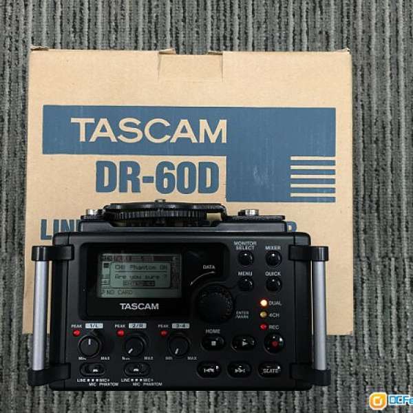 TASCAM DR-60D Linear PCM Recorder