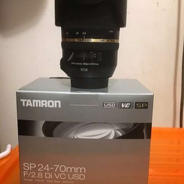 Tamron SP 24-70mm F/2.8 Di VC USD A007 日本制 for canon