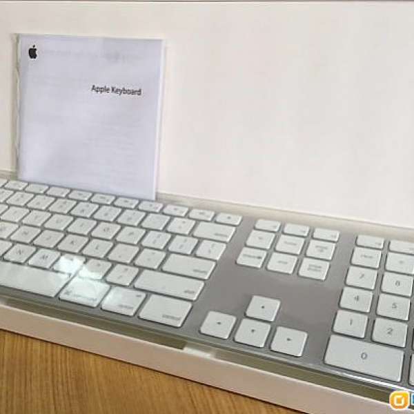 原裝Apple Keyboard with Numeric Keypad
