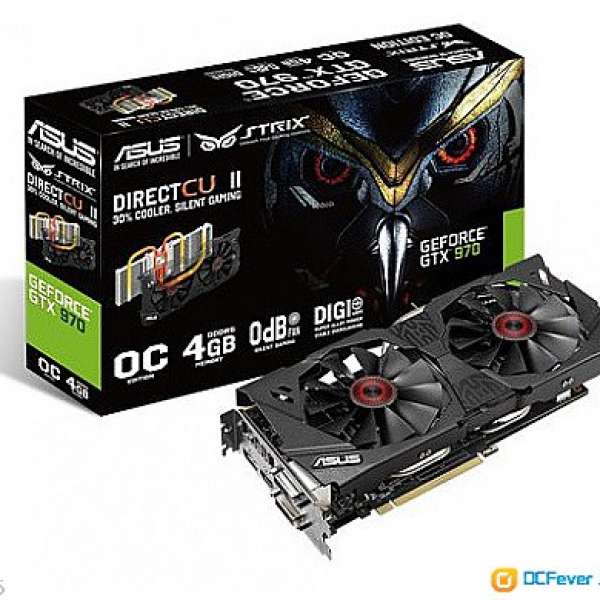 99新ASUS STRIX-GTX970-DC2OC-4GD5