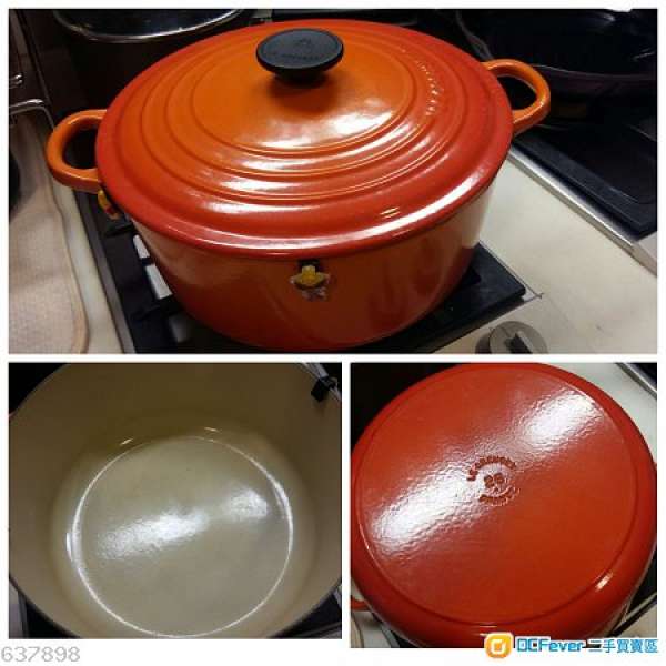 LeCreuset 26 round 煲，新舊如圖， Nice!