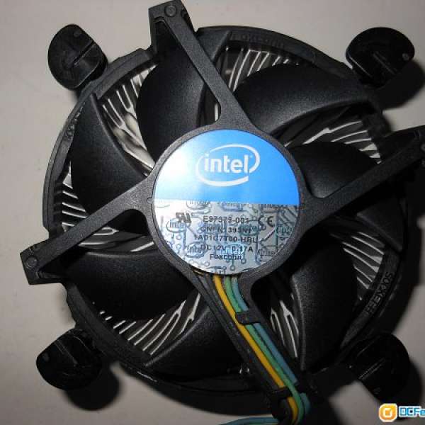 原裝 Intel LGA 1150/1151/1155 CPU 散熱器1個!