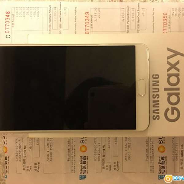 5日機 Samsung A9白色99新 行貨上臺機跟單有一年保可換iPhone6 6s