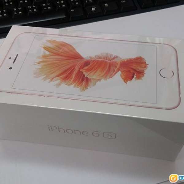 全新未開封 Apple iPhone 6s 玫瑰金色 64GB ZP 香港行貨