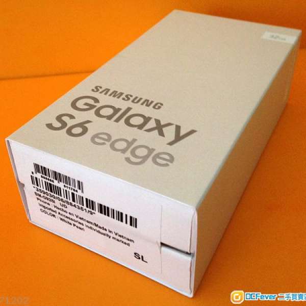 【全新、未開封】32GB Samsung Galaxy S6 Edge