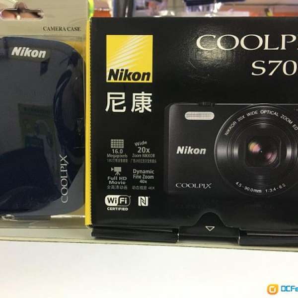 公司春茗抽獎禮品 Nikon Coolpix S7000 行貨
