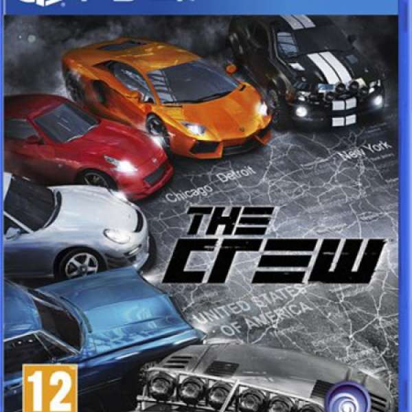 PS 4 game  The Crew 行貨
