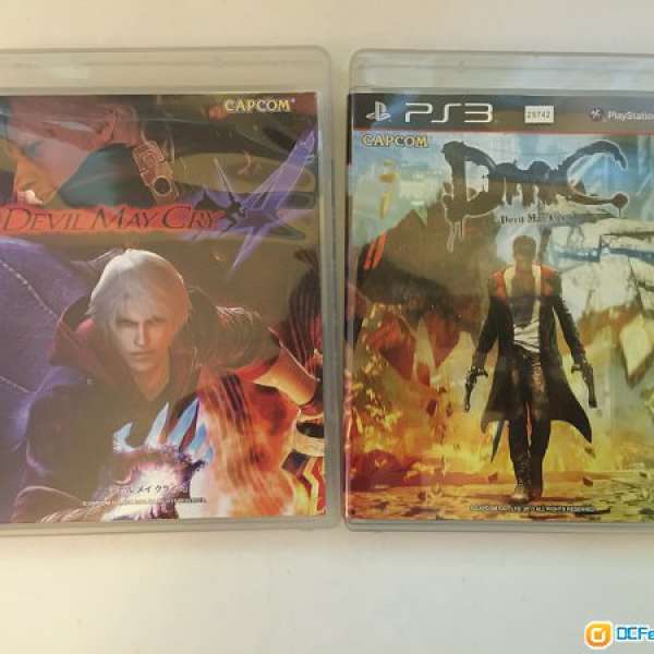 Devil May Cry 4 + DmC: Devil May Cry  (PS3)