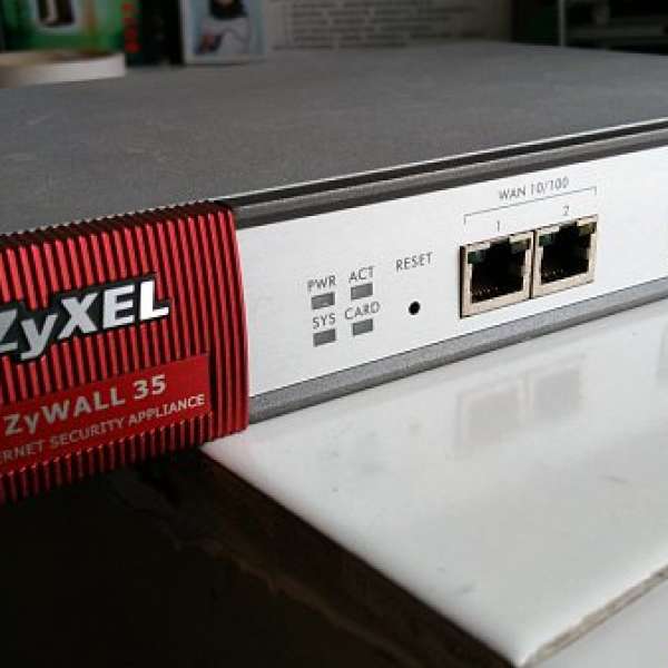 ZyXEL ZyWALL 35 Internet Security Appliance VPN 雙WAN Router