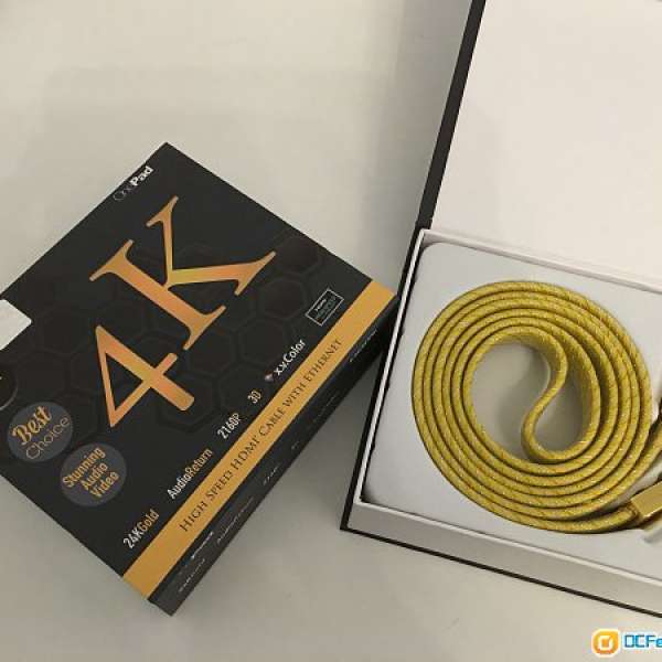 全新 24k gold high speed HDMI cable with Ethernet 2盒