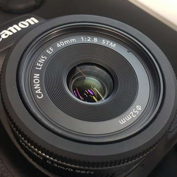 (行貨)95%up New 40mm 2.8 STM Canon