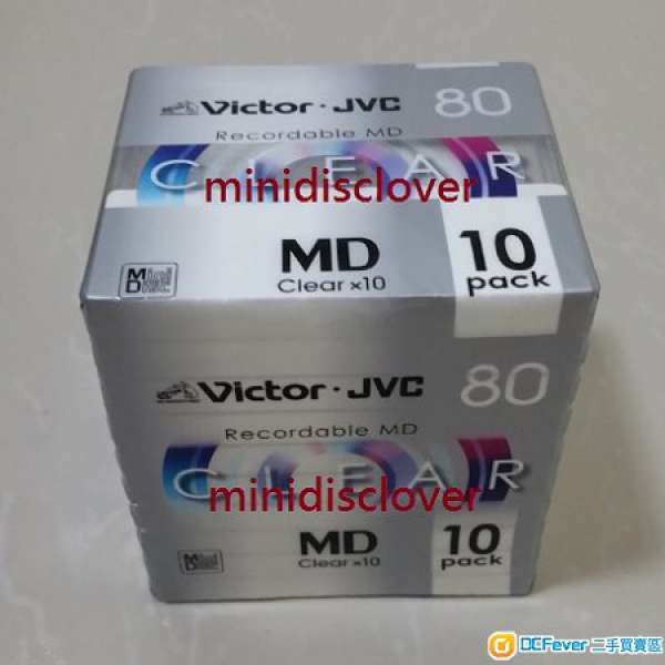 Victor‧JVC Minidisc MD 80 新碟未開封